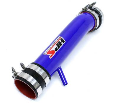 HPS Performance - HPS 27-560BL Blue Post MAF Air Intake Tube for 14-15 Lexus IS250 2.5L V6