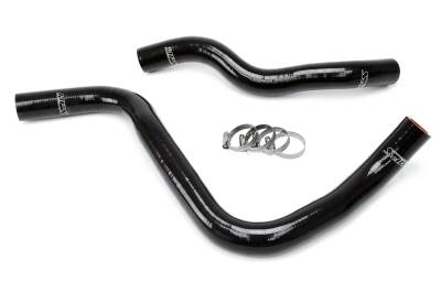 HPS Performance - HPS 57-1662-BLK Black Radiator Hose Kit for 07-08 Acura TL Type-S V6