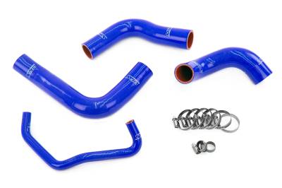 HPS Performance - HPS 57-1842-BLUE Blue Radiator Coolant Hose Kit for 18-22 Lexus RC300