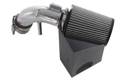 HPS Performance - HPS 827-694P Polished Air Intake Kit for 06-11 Honda Civic 1.8L Gas