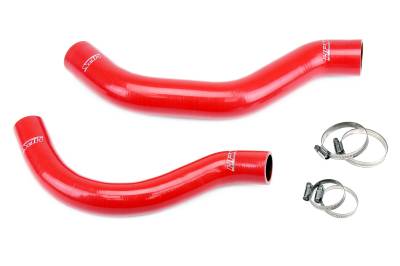 HPS Performance - HPS 57-2001 Red Red Radiator Coolant Hose Kit for 02-08 Dodge RAM 1500 Pickup