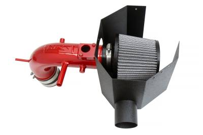 HPS Performance - HPS 827-691R Red Shortram Air Intake Kit for 12-17 Toyota Camry 2.5L