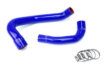 HPS Performance - HPS 57-1688-BLUE Blue Radiator Hose Kit for 00-06 Jeep Wrangler TJ 4.0L