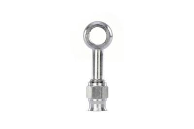 HPS Performance - HPS 350-0003SSB Compression Hose End To -3AN Female w/10mm Banjo for PTFE
