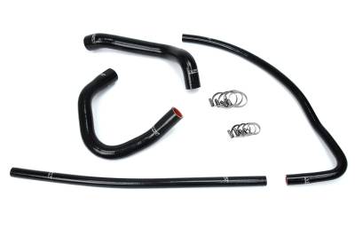 HPS Performance - HPS 57-1690-BLK Radiator/Heater Coolant Hose Kit for 93-98 Jeep Grand Cherokee
