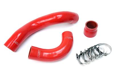 HPS Performance - HPS 57-1697 Red Red Intercooler Hose Kit for 17-21 Honda Civic Type R 2.0L