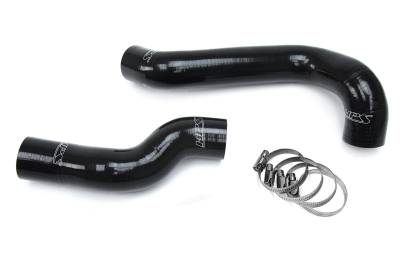 HPS Performance - HPS 57-1698-BLK Black Radiator Hose Kit for 01-05 BMW 330i 330Xi E46 M54