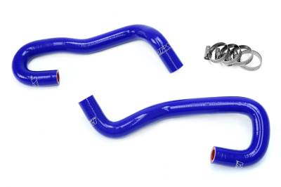 HPS Performance - HPS 57-1700-BLUE Blue Heater Coolant Hose Kit for 07-10 Toyota Tundra V6