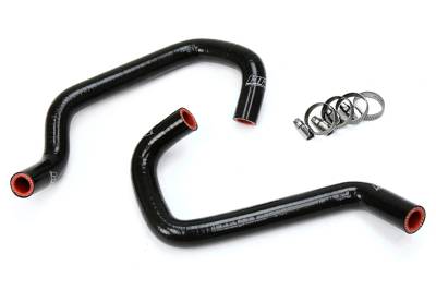 HPS Performance - HPS 57-1701-BLK Black Heater Coolant Hose Kit for 11-15 Toyota Tundra V6