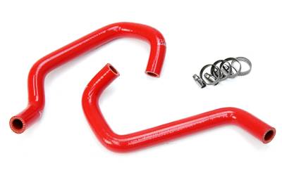 HPS Performance - HPS 57-1701 Red Red Heater Coolant Hose Kit for 11-15 Toyota Tundra V6
