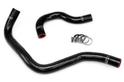 HPS Performance - HPS 57-1002-BLK Black Silicone Radiator Hose Kit for 90-93 Acura Integra B18 B20