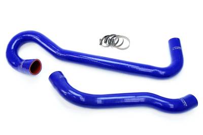 HPS Performance - HPS 57-1704-BLUE Blue Radiator Hose Kit for 05-08 Jeep Grand Cherokee V8