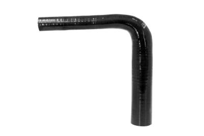 HPS Performance - HPS HTSER90-062-087-BLK 5/8"-7/8" 16mm-22mm ID Elbow Reducer Hose Black 90-DEG