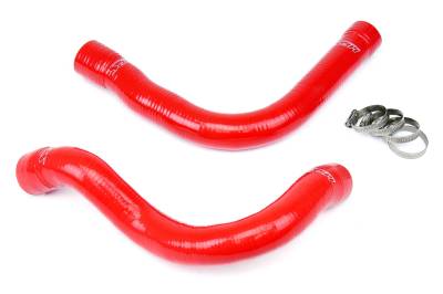 HPS Performance - HPS 57-1007 Red Red Silicone Radiator Hose Kit for 92-99 BMW E36 318ti