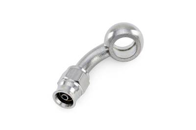 HPS Performance - HPS 350-6003SSB Compression Hose End To -3AN Female w/10mm Banjo PTFE SS 60-DEG