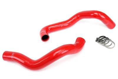 HPS Performance - HPS 57-1011-Red Red Radiator Hose Kit for 94-95 Ford Mustang GT/Cobra