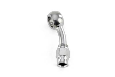 HPS Performance - HPS 350-2003SSB Compression Hose End To -3AN Female w/10mm Banjo PTFE SS 20-DEG