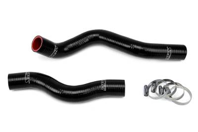 HPS Performance - HPS 57-1022-BLK Black Radiator Hose Kit for 06-11 8th Gen Honda Civic 1.8L Gas