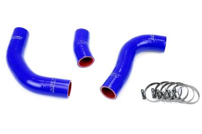 HPS Performance - HPS 57-1776-BLUE Radiator Coolant Hose Kit for 88-90 Toyota Land Cruiser FJ62