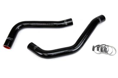 HPS Performance - HPS 57-1784-BLK Black Radiator Coolant Hose Kit for 07-14 Toyota FJ Cruiser V6