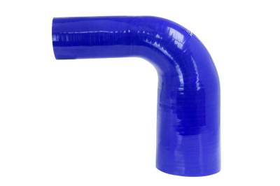 HPS Performance - HPS HTSER90-200-225-BLUE 2" To 2.25" 51mm-57mm ID Elbow Reducer Hose Blue 90-DEG