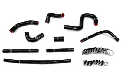 HPS Performance - HPS 57-1798-BLK Black Heater Coolant Hose Kit for 96-02 Toyota 4Runner 3.4L V6