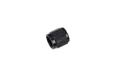 HPS Performance - HPS AN818-3 -3AN Hard Line Tube Nut Aluminum Black