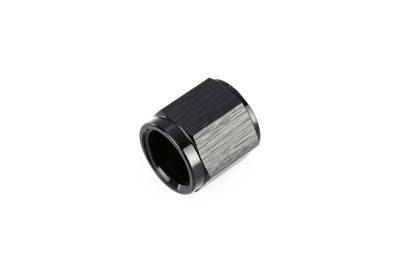 HPS Performance - HPS AN818-6 -6AN Hard Line Tube Nut Aluminum Black