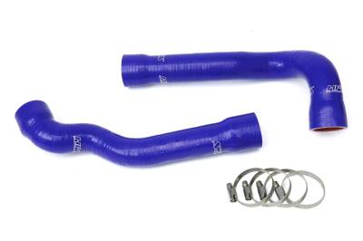 HPS Performance - HPS 57-1855-BLUE Blue Radiator Coolant Hose Kit for 92-99 BMW E36 325/M3