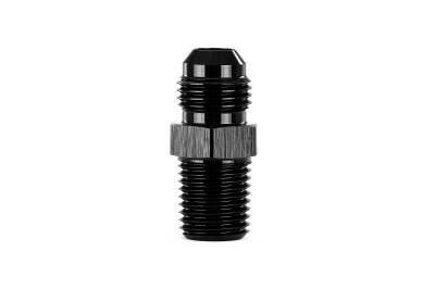 HPS Performance - HPS AN816-6 -6AN Flare To 1/4" NPT/Metric Adapter Straight Black