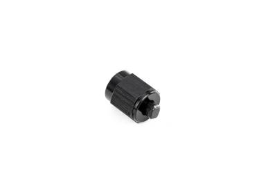 HPS Performance - HPS AN929-3 -3AN Flare Female Cap Aluminum Black