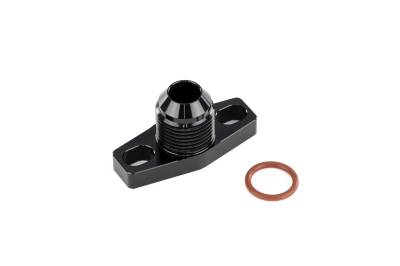 HPS Performance - HPS TD10 Oil Drain Fitting w/AN-10 Male Flare Small Frame Garrett Turbo