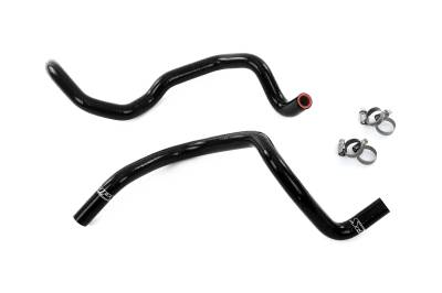 HPS Performance - HPS 57-2140H-BLK Black Heater Coolant Hose Kit For10-14 Subaru Legacy Outback