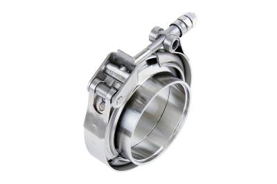 HPS Performance - HPS VCKIT-SS-200 V-Band Clamp w/Stainless Steel Flanges 2" OD Tubing