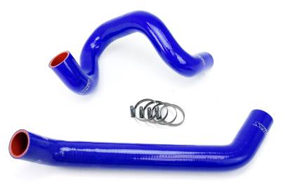 HPS Performance - HPS 57-1220R-BLUE Blue Silicone Radiator Hose Kit for 07-11 Jeep Wrangler JK