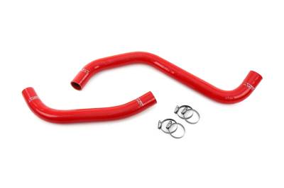 HPS Performance - HPS 57-2128 Red Red Radiator Coolant Hose Kit for 11-15 Jeep Cherokee & Dodge