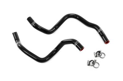HPS Performance - HPS 57-2108-BLK Black Heater Coolant Hose Kit for Select 12-18 Subaru 2.0 NT