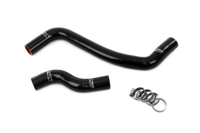 HPS Performance - HPS 57-2124-BLK Black Radiator Coolant Hose Kit for 93-97 Toyota Corolla 4Cyl