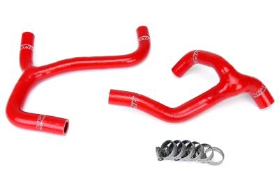 HPS Performance - HPS 57-1238-Red Red Silicone Radiator Hose Kit for 03-04 Honda CRF450R