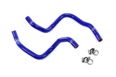 HPS Performance - HPS 57-2108-BLUE Blue Heater Coolant Hose Kit for Select 12-18 Subaru 2.0 NT