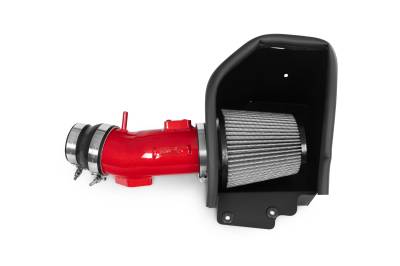 HPS Performance - HPS 827-736R Red Air Intake Kit w/Heat Shield for 17-21 Honda Civic