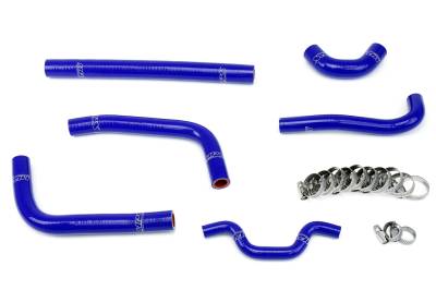 HPS Performance - HPS 57-1241-BLUE Blue Silicone Radiator Hose Kit for 2011 Kawasaki KX250F