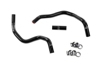 HPS Performance - HPS 57-2110-BLK Black Heater Coolant Hose Kit for 18-24 21-23 Subaru Crosstrek