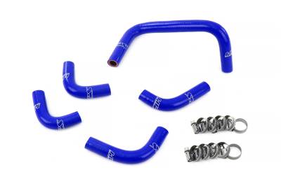 HPS Performance - HPS 57-2134-BLUE Blue Air Control Hoses Kit for 95-98 Nissan GTR R33 BCNR33