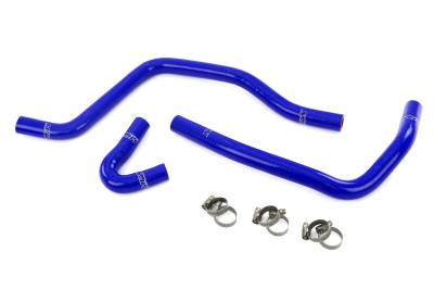 HPS Performance - HPS 57-2120-BLUE Blue Heater Coolant Hose Kit for 03-05 Ford Excursion/Superduty