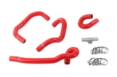 HPS Performance - HPS 57-2093 Red Red Heater Hose Kit for 95-98 Nissan Skyline GTR R33 BCNR33