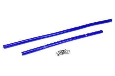HPS Performance - HPS 57-1910-BLUE Blue Black Heater Coolant Hose Kit for 91-01 Jeep Cherokee XJ