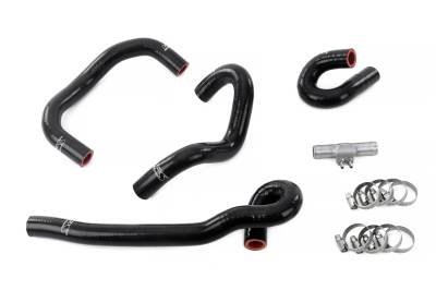 HPS Performance - HPS 57-2093-BLK Heater Hose Kit for 95-98 Nissan Skyline GTR R33 RB26DETT BCNR33