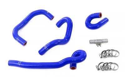 HPS Performance - HPS 57-2093-BLUE Blue Heater Hose Kit for 95-98 Nissan Skyline GTR R33 BCNR33