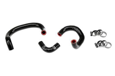 HPS Performance - HPS 57-1927-BLK Black Coolant Hose Kit for 98-05 Lexus GS300 GS400